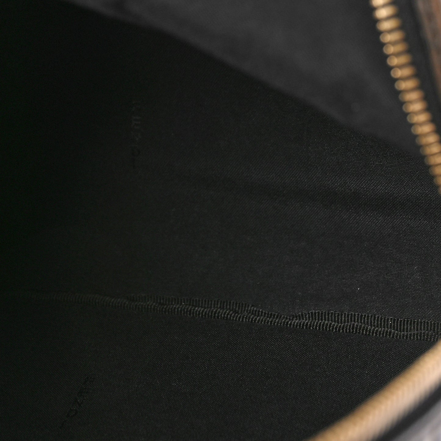 Vitello Bi-Color FF 1974 Embossed Mini Backpack Maya Black