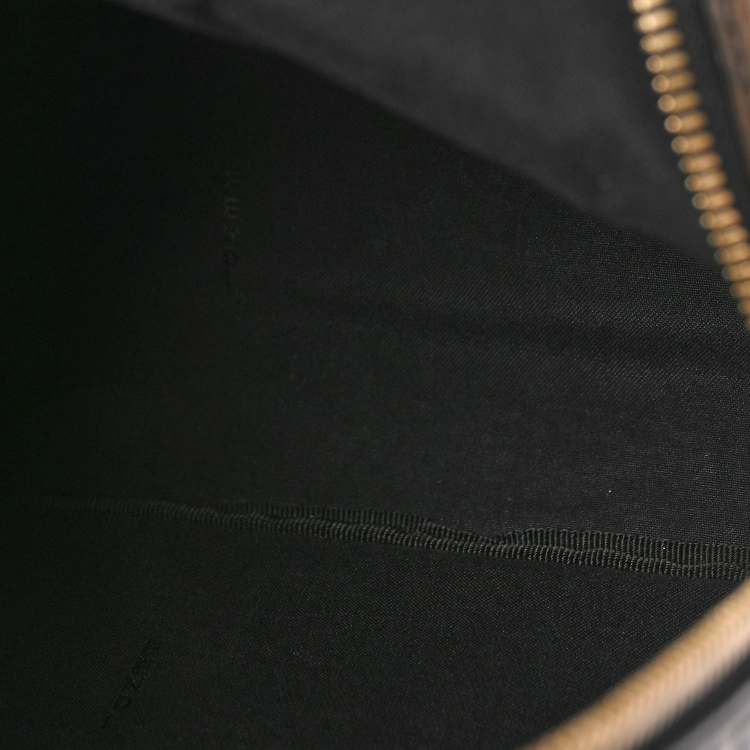 Fendi Vitello Bi-Color FF 1974 Embossed Mini Backpack Maya Black 5 of 8