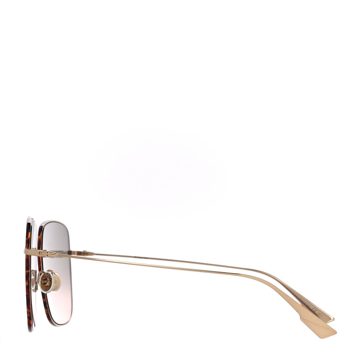 Metal Diorstellaire1 Sunglasses Gold