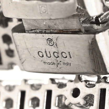 Gucci Crystals Double G Web Tennis Bracelet L Multicolor 5 of 5