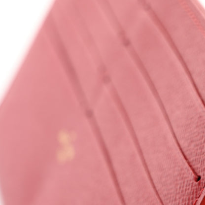 Louis Vuitton Calfskin Felicie Card Holder Insert Cherry 10 of 12