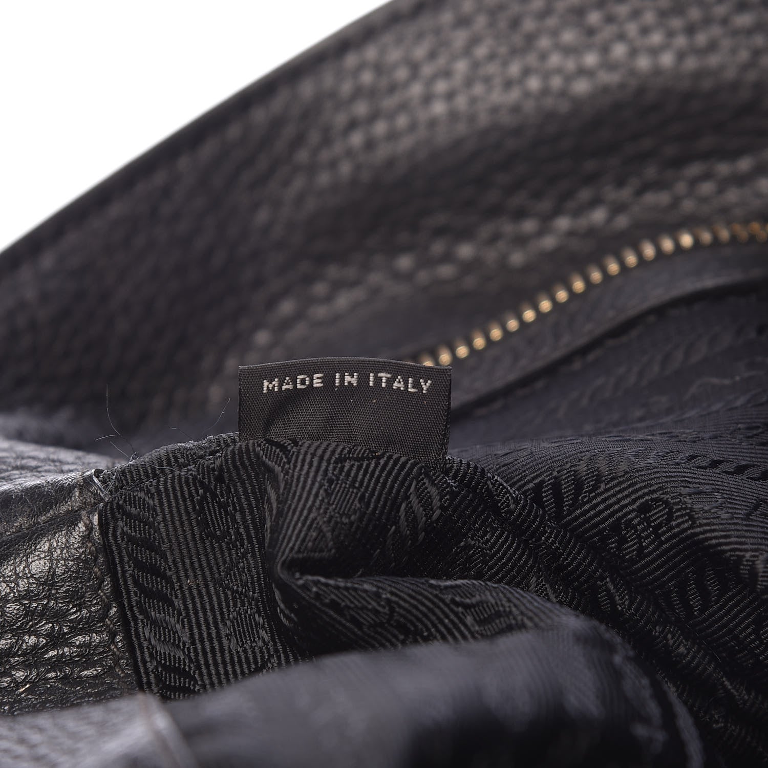 Prada Vitello Daino Tote Black 8 of 24