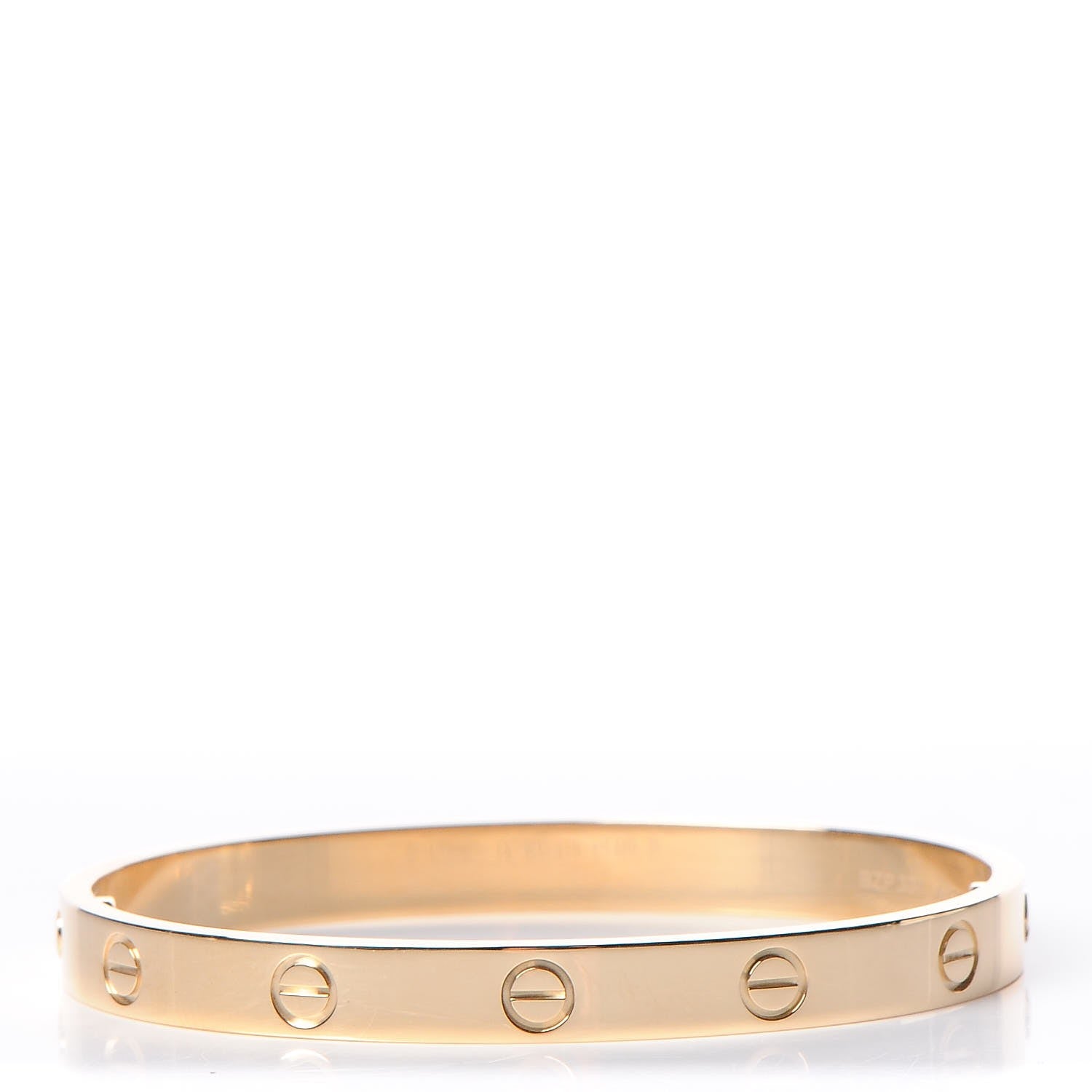 Cartier 18K Yellow Gold LOVE Bracelet 17 1 of 11