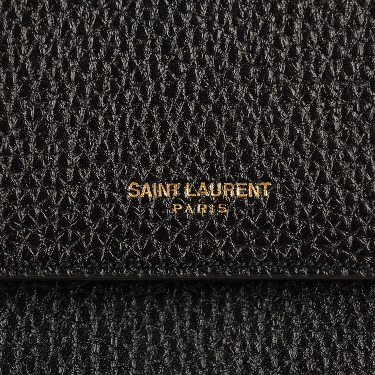 Grained Calfskin Medium Moujik Top Handle Bag Black