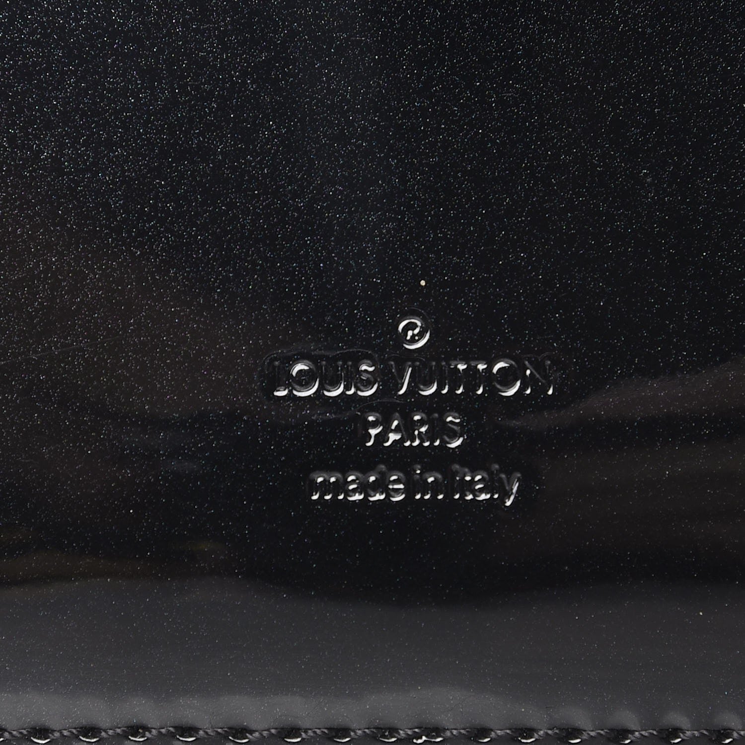 Louis Vuitton Patent Calfskin Monogram Cherrywood BB Black 6 of 7