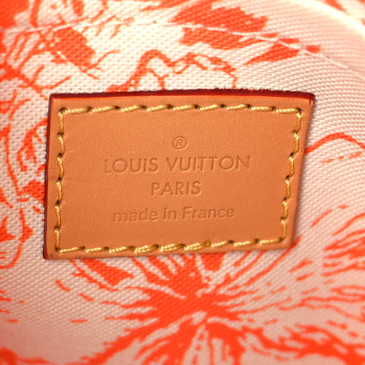 Louis Vuitton Monogram Tiles By The Pool Speedy 20 Coral 