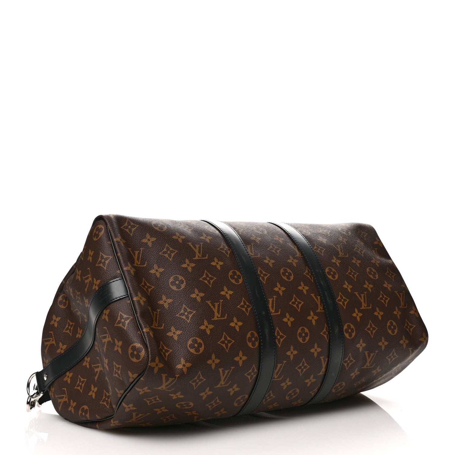 Louis Vuitton Monogram Macassar Keepall Bandouliere 45 3 of 10