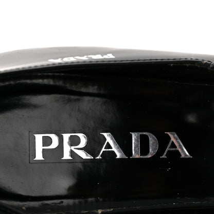 Prada Spazzolato Mary Jane 45mm Pumps 37 Black 8 of 9