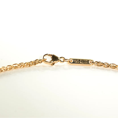 Chopard 18K Yellow Gold Happy Diamonds Icons Heart Pendant Necklace 4 of 5