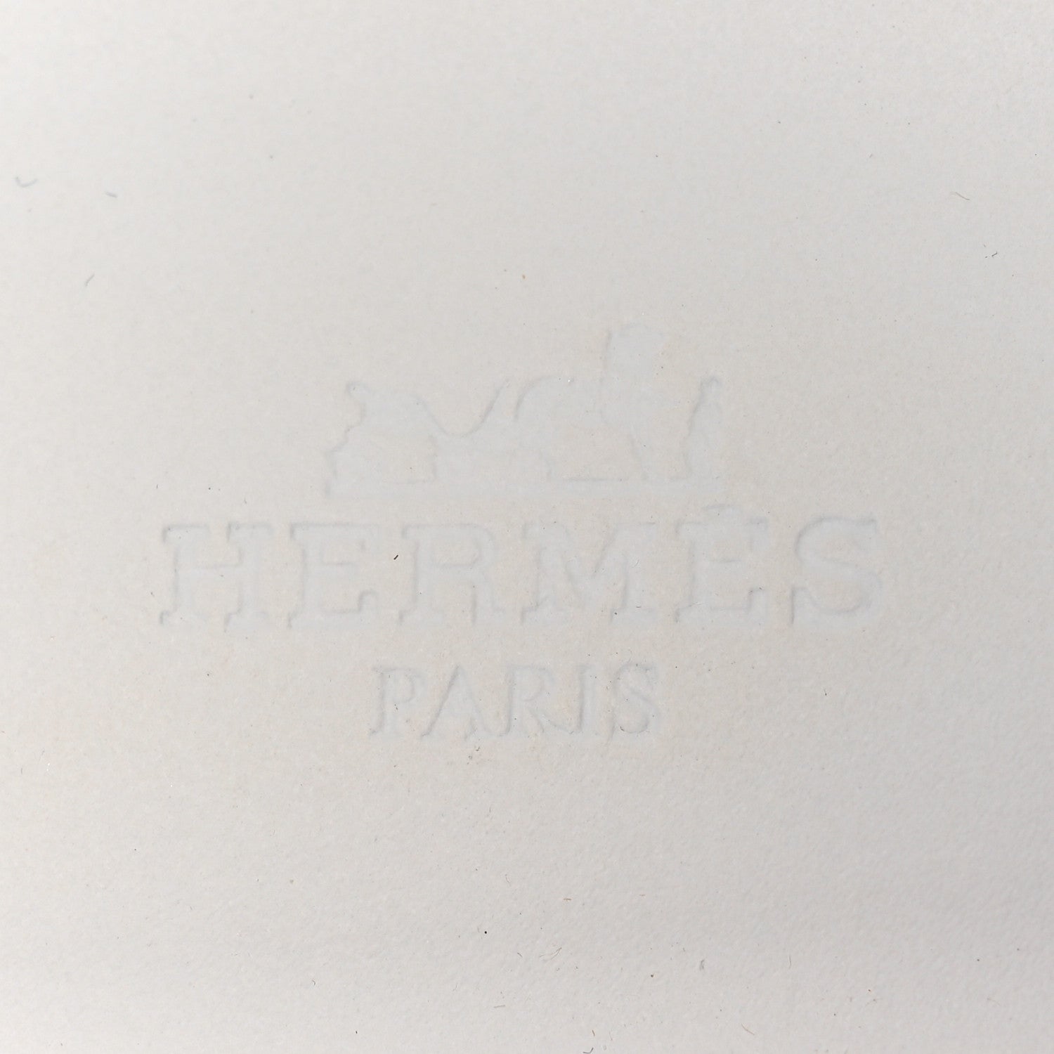 Hermes Box Calfskin Oran Sandals 38 White 9 of 11