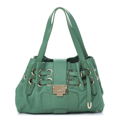 Jimmy Choo Calfskin Ramona Tote Green 1 of 13
