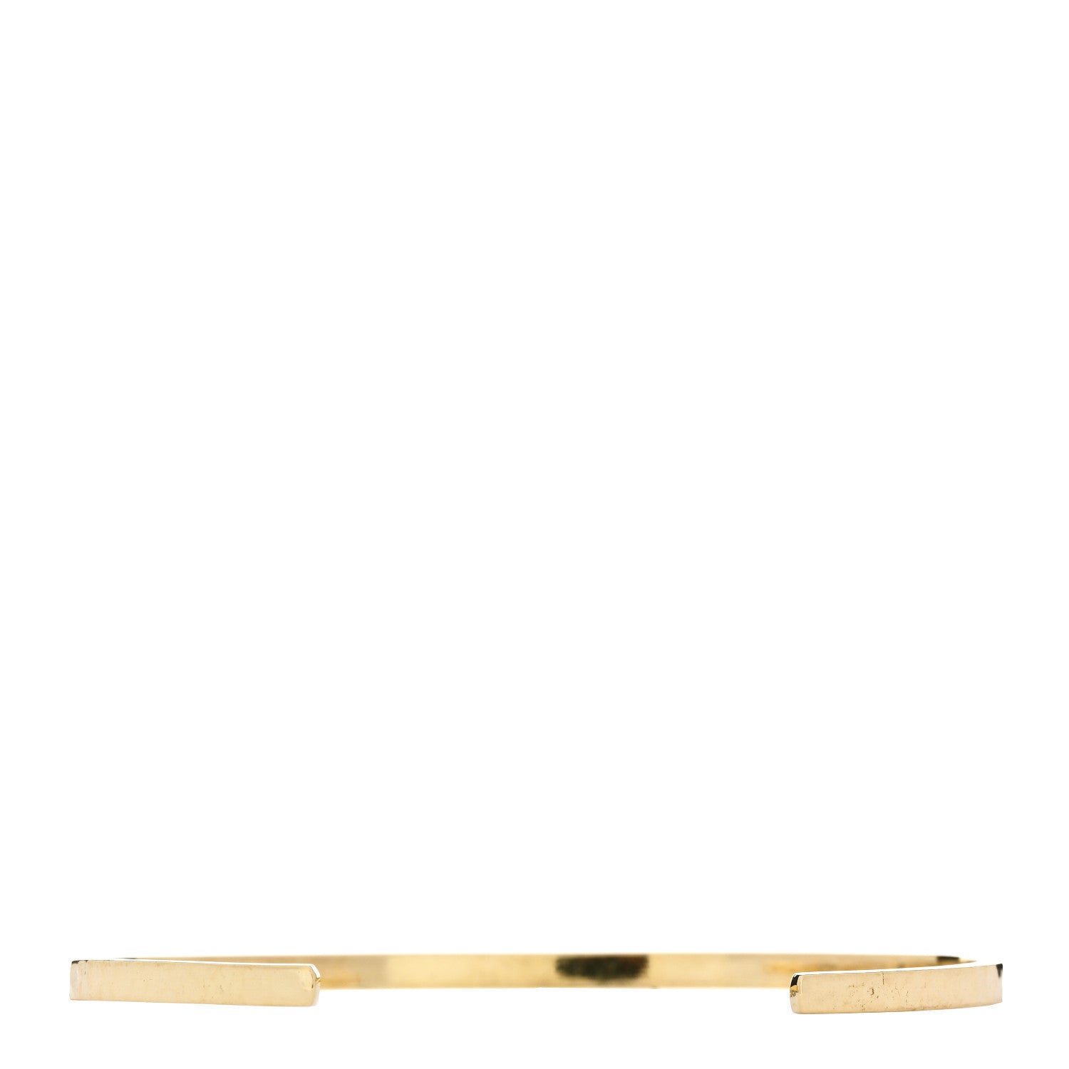 Jennifer Meyer 18K Yellow Gold Ellen Hammered Cuff Bracelet 2 of 3