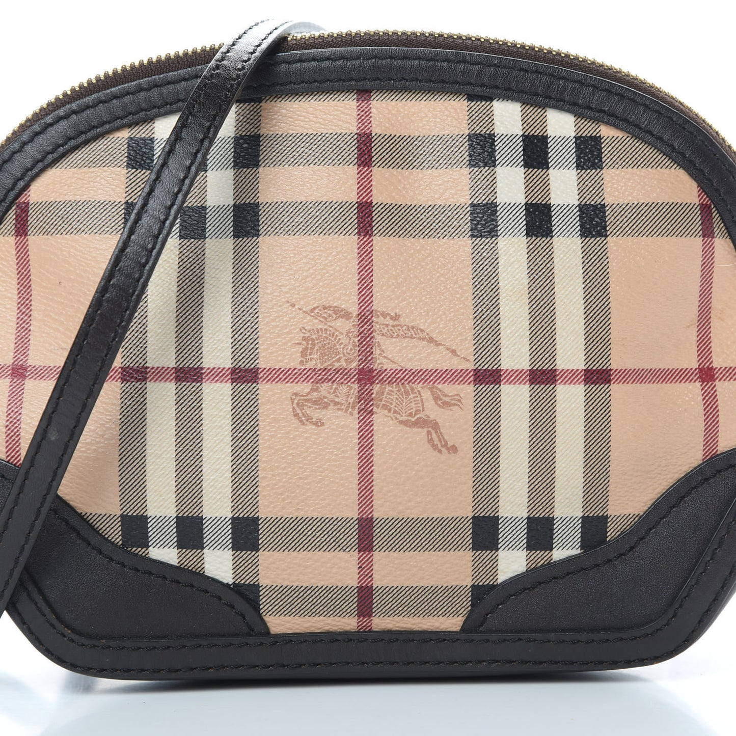Haymarket Check Mini Orchard Crossbody Chocolate