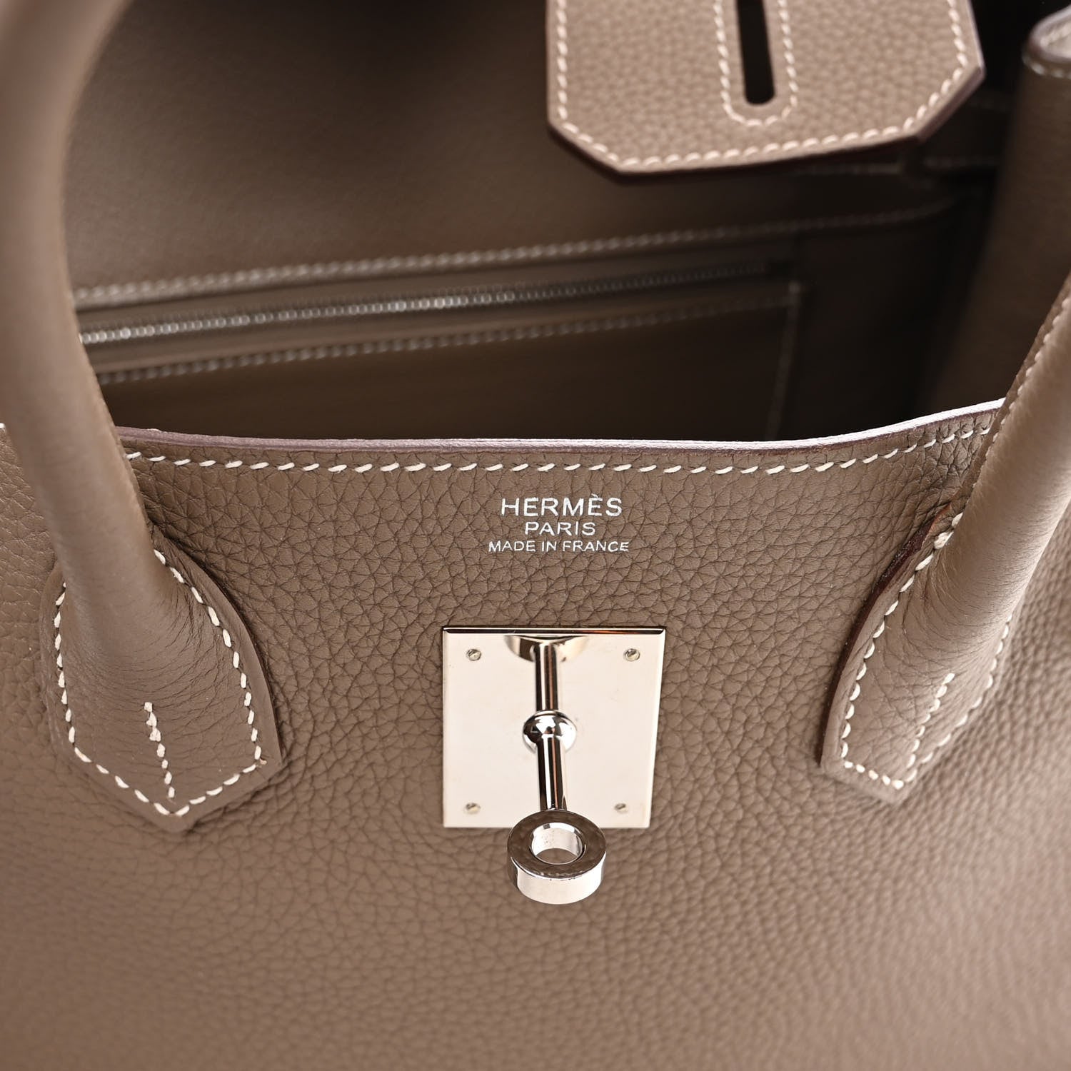 Hermes Togo Birkin 30 Etoupe 6 of 20