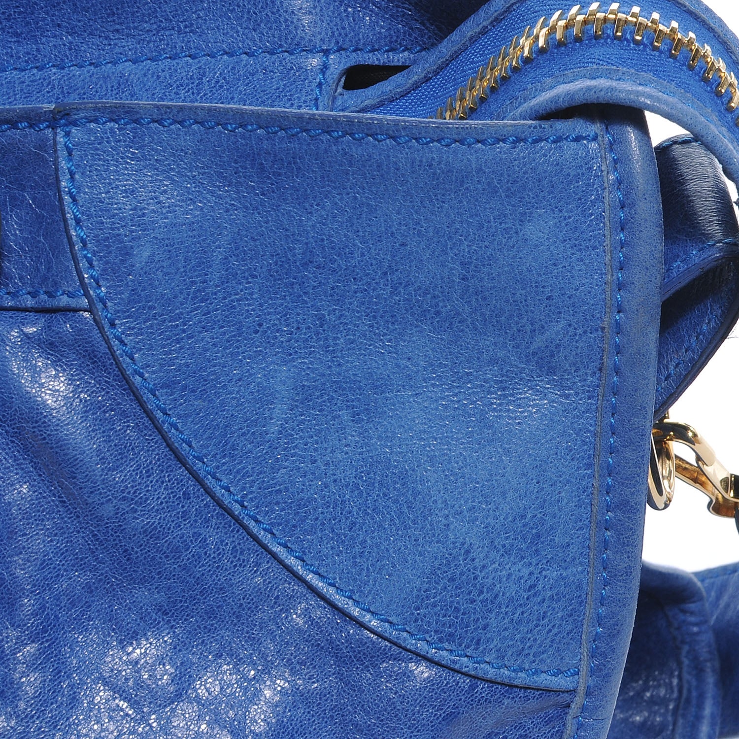 Balenciaga Agneau Giant 21 Gold Hardware Part Time Electric Bleu 12 of 12