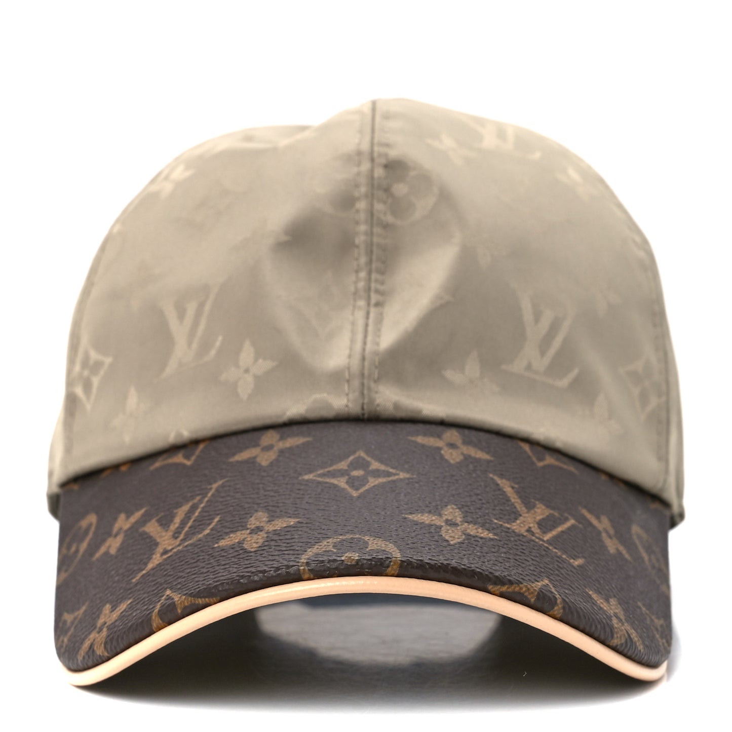 Monogram Polyester Silk LV Get Ready Cap Beige