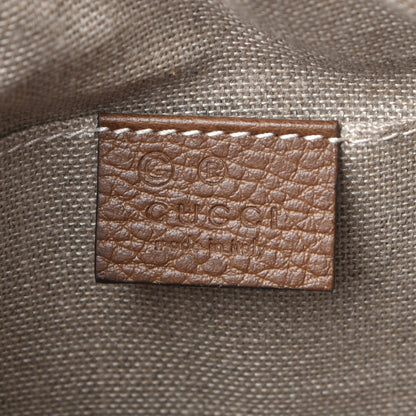Gucci Monogram Mini Bree Messenger Bag Beige Tabacco 6 of 7