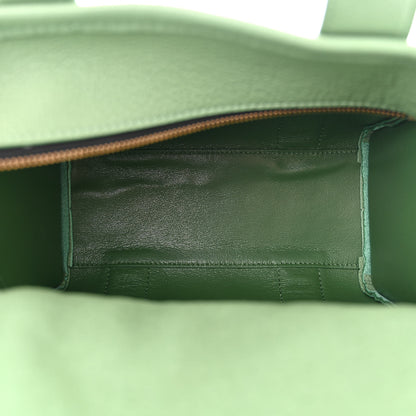 Marc Jacobs Grained Calfskin Small The Tote Bag Aspen Green 5 of 12