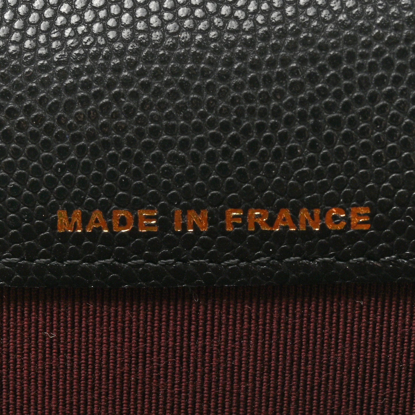 Caviar Quilted Flap Card Holder Wallet Black
