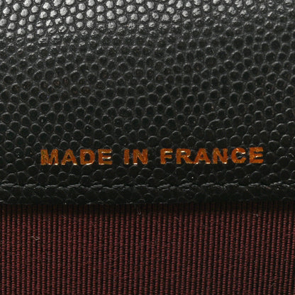 Chanel Caviar Quilted Flap Card Holder Wallet Black 7 of 9