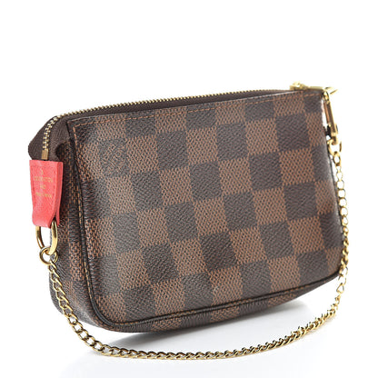 Louis Vuitton Damier Ebene 2016 Christmas Animation Mini Pochette Accessories 3 of 8