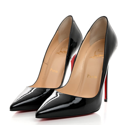 Christian Louboutin Patent So Kate 120 Pumps 37.5 Black 3 of 8
