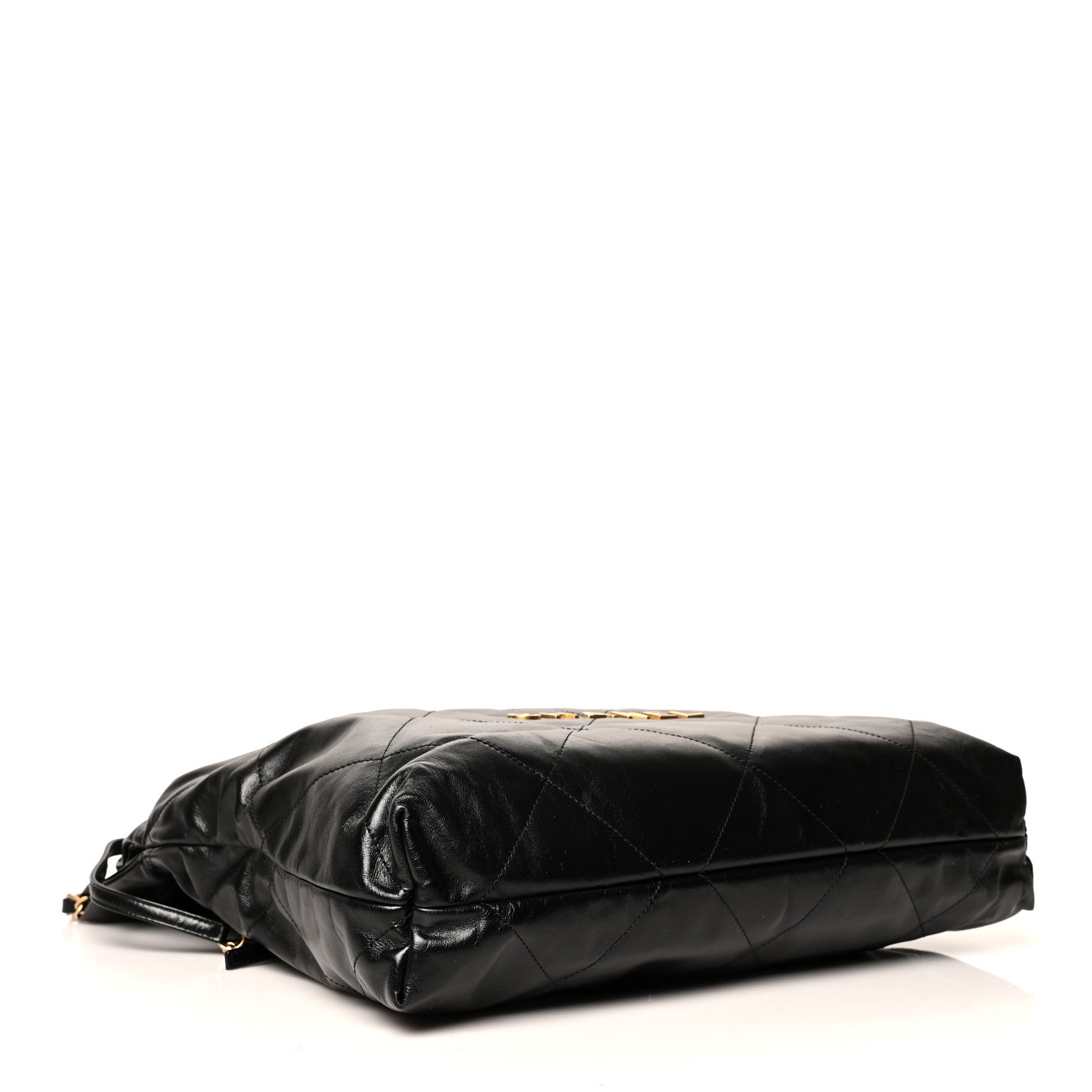 Chanel Shiny Calfskin Quilted Chanel 22 Black 5 of 11