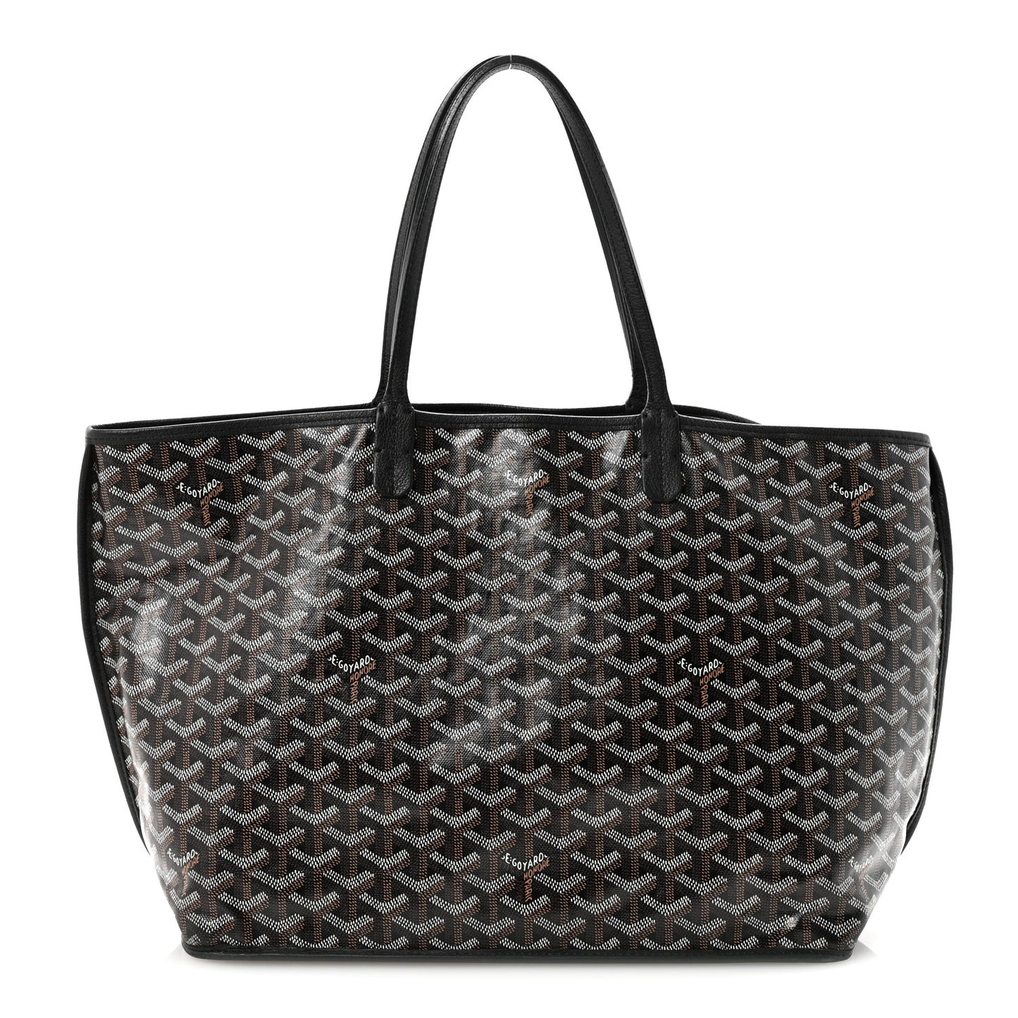 Goyardine Reversible Anjou PM Black
