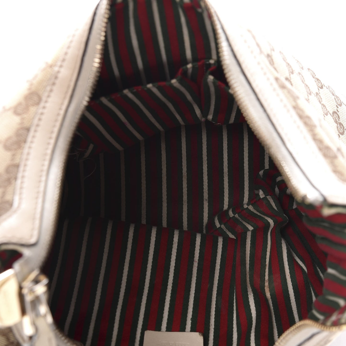 Monogram Medium New Britt Hobo Off White