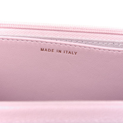 Chanel Caviar Quilted Wallet On Chain WOC Light Pink 7 of 18