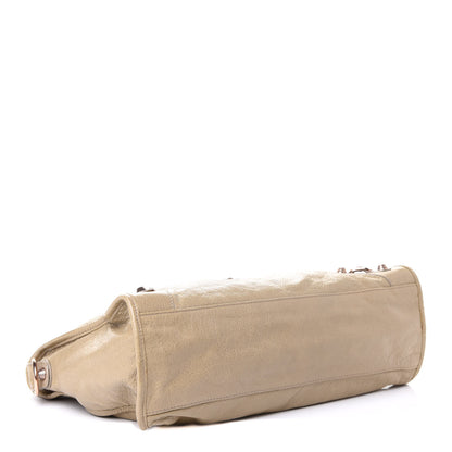 Balenciaga Agneau Giant 12 Rose Gold Hardware City Latte Beige 7 of 8