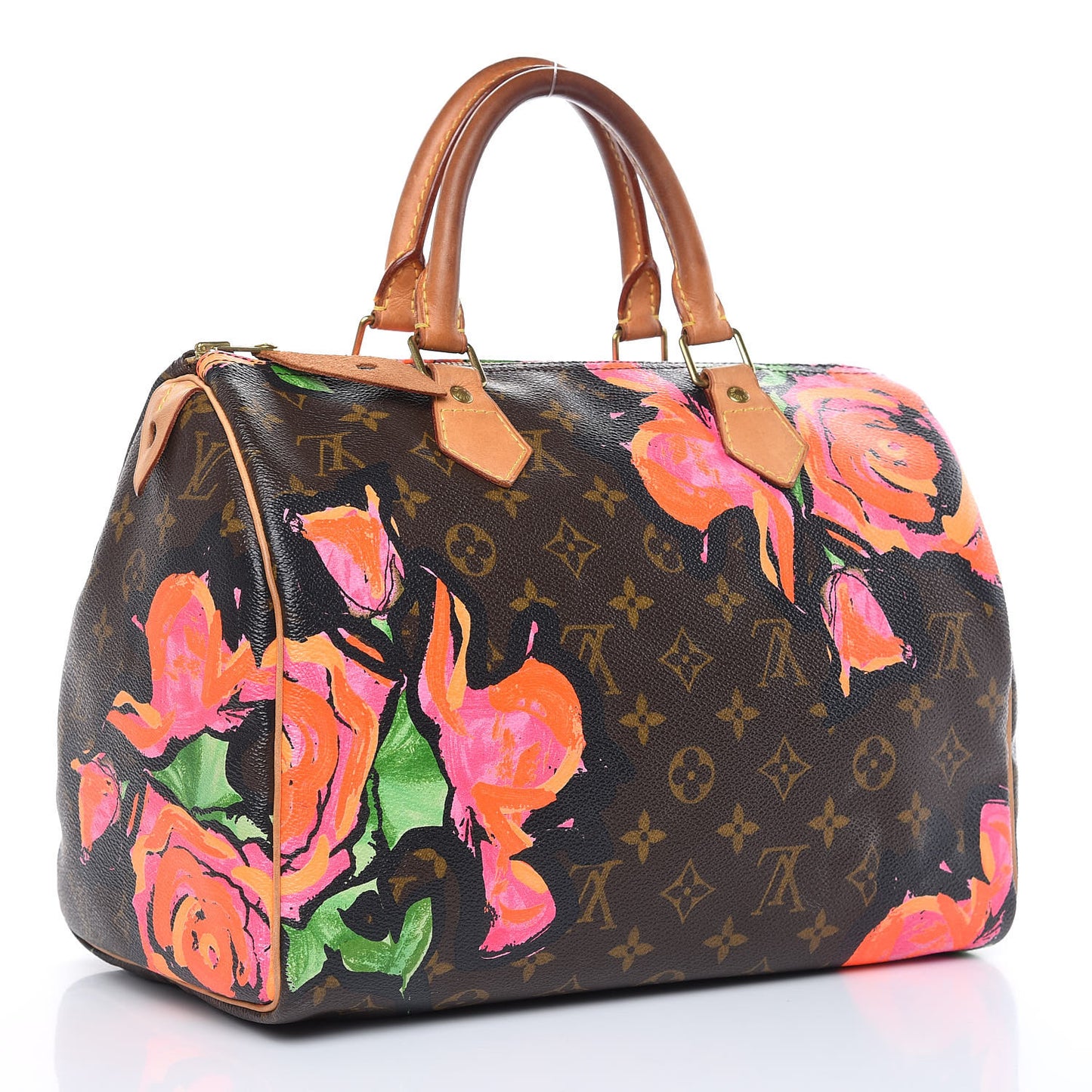 Monogram Roses Speedy 30