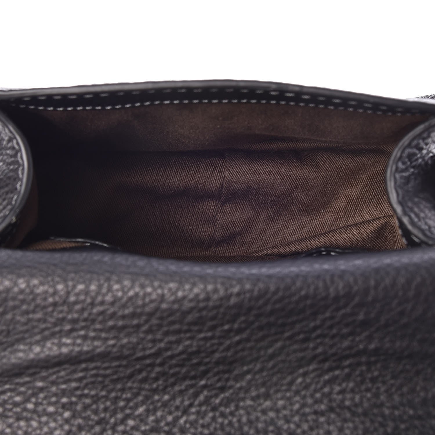 Chloe Calfskin Mini Marcie Round Crossbody Bag Black 5 of 9