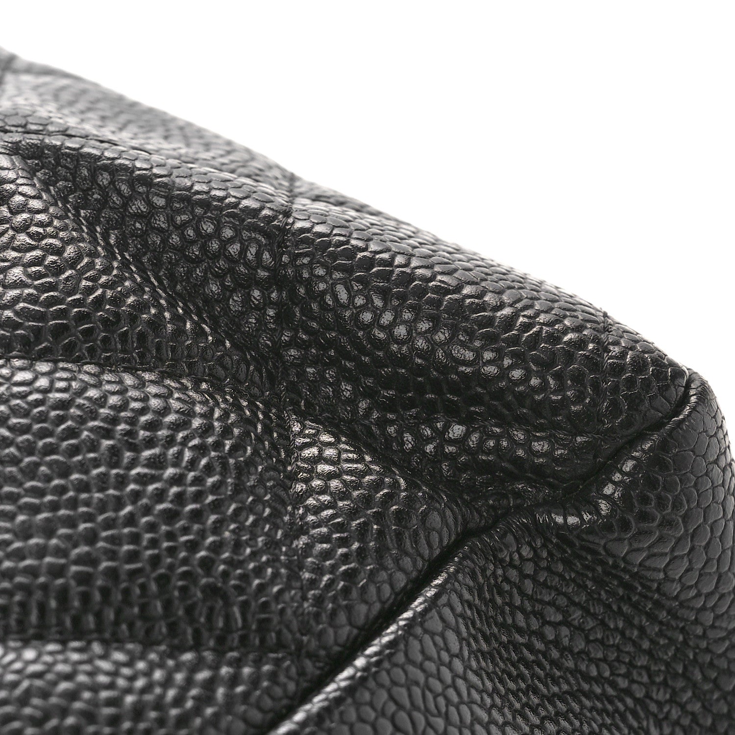 Chanel Caviar Quilted Petit Shopping Tote PST Black 11 of 13