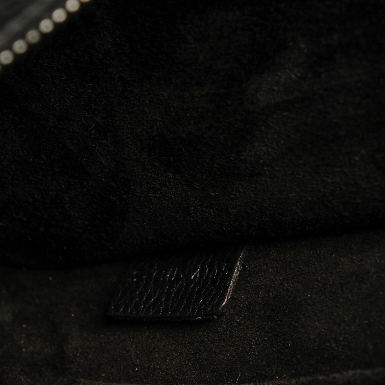 Celine Drummed Calfskin Nano Luggage Black 7 of 7