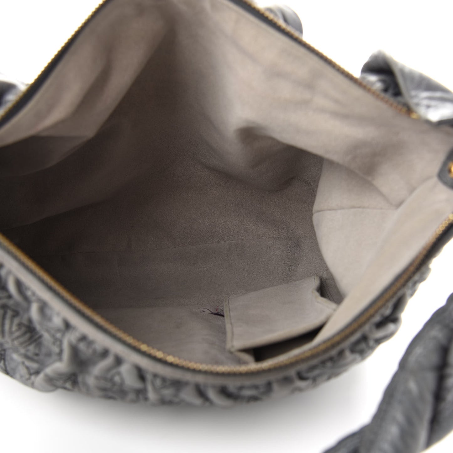 Lambskin Olympe Nimbus PM Anthracite