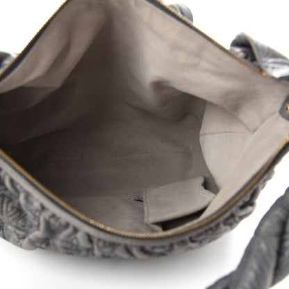 Louis Vuitton Lambskin Olympe Nimbus PM Anthracite 5 of 10