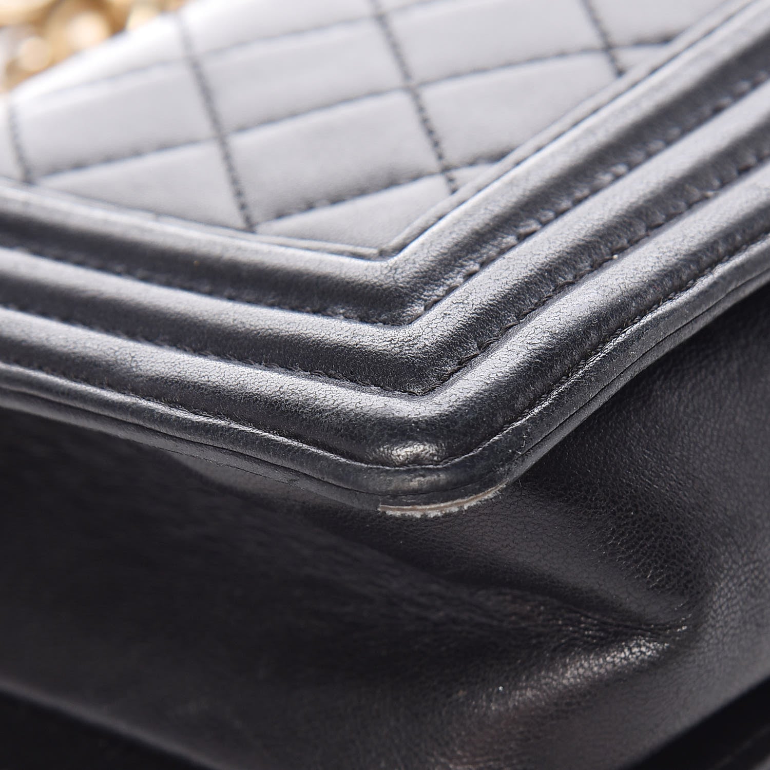 Chanel Lambskin Quilted Small Boy Flap Black 16 of 18