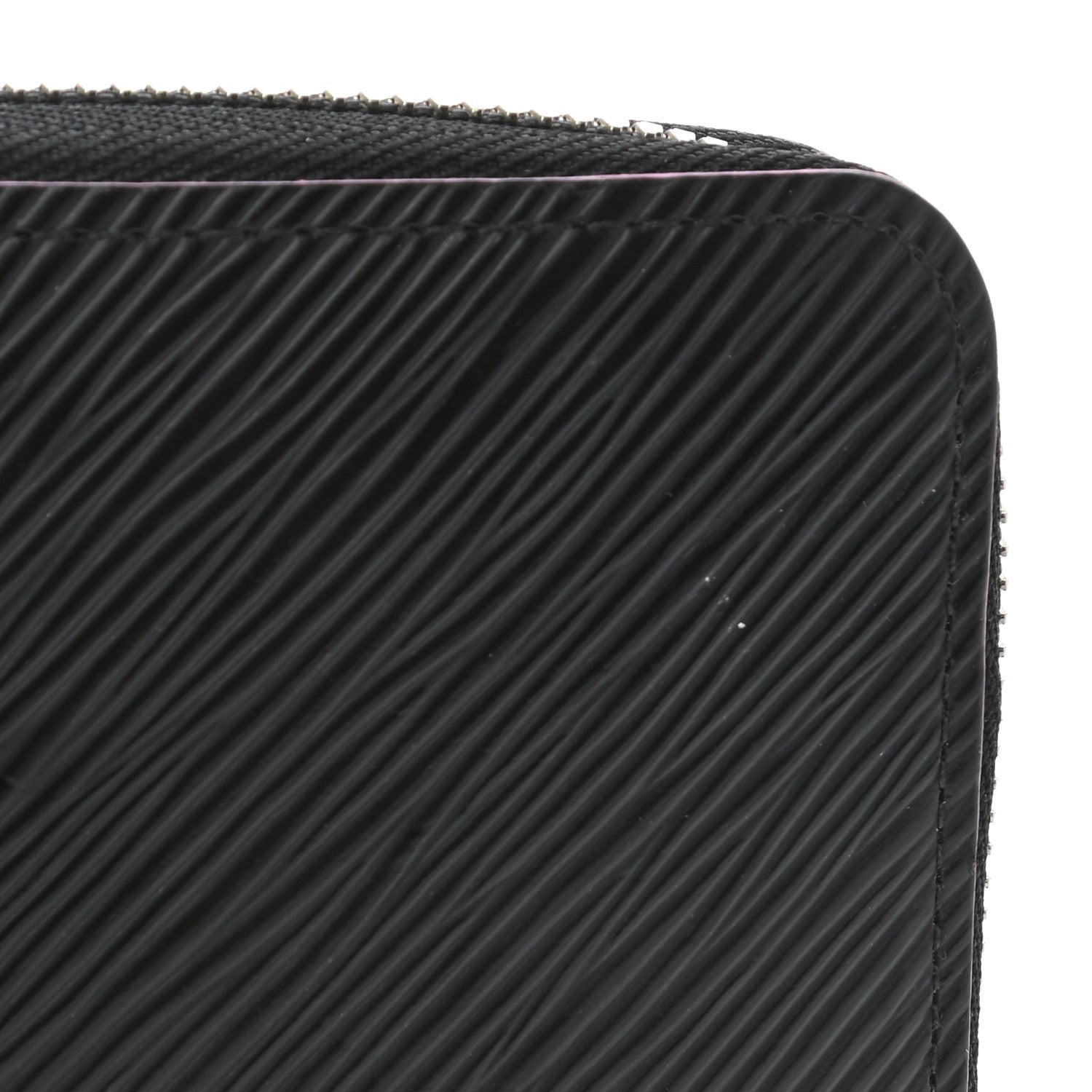 Louis Vuitton Epi Zippy Wallet Black Hot Pink 9 of 11
