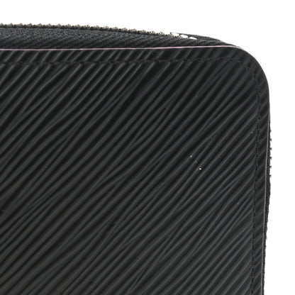 Louis Vuitton Epi Zippy Wallet Black Hot Pink 9 of 11