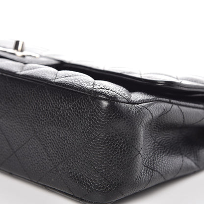 Chanel Caviar Quilted Medium Double Flap Black 10 of 10