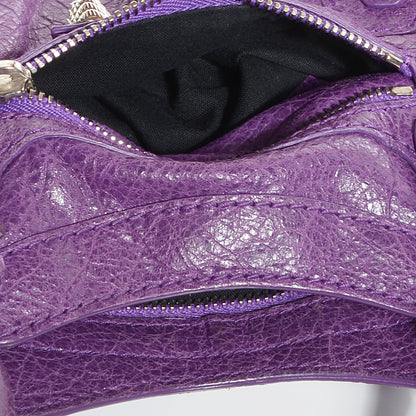Balenciaga Agneau Giant 12 Silver Hardware Mini City Ultraviolet 11 of 11