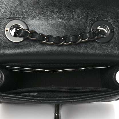 Chanel Lambskin Quilted Mini Trendy CC Chain Wallet So Black 4 of 10