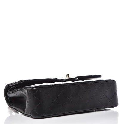 Chanel Lambskin Quilted Medium Double Flap Black 4 of 10