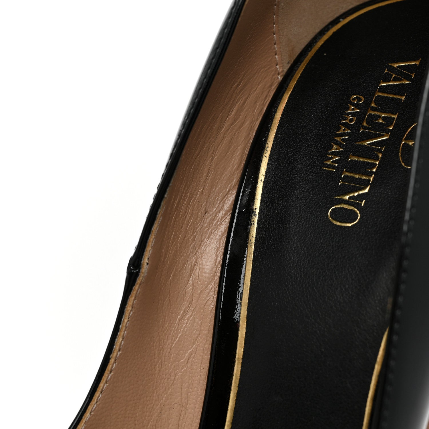 Valentino Garavani Patent Tan-Go 55/155mm Platform Pumps 40 Black 9 of 10