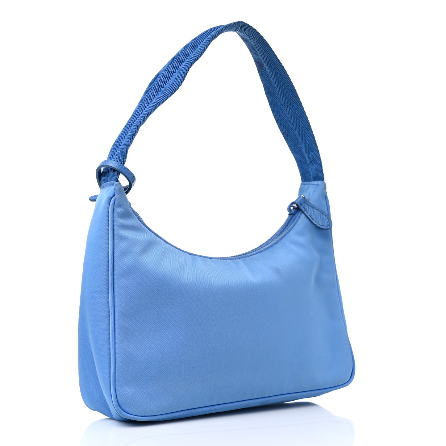Re-Nylon Saffiano Mini Re-Edition 2000 Bag Pervinca