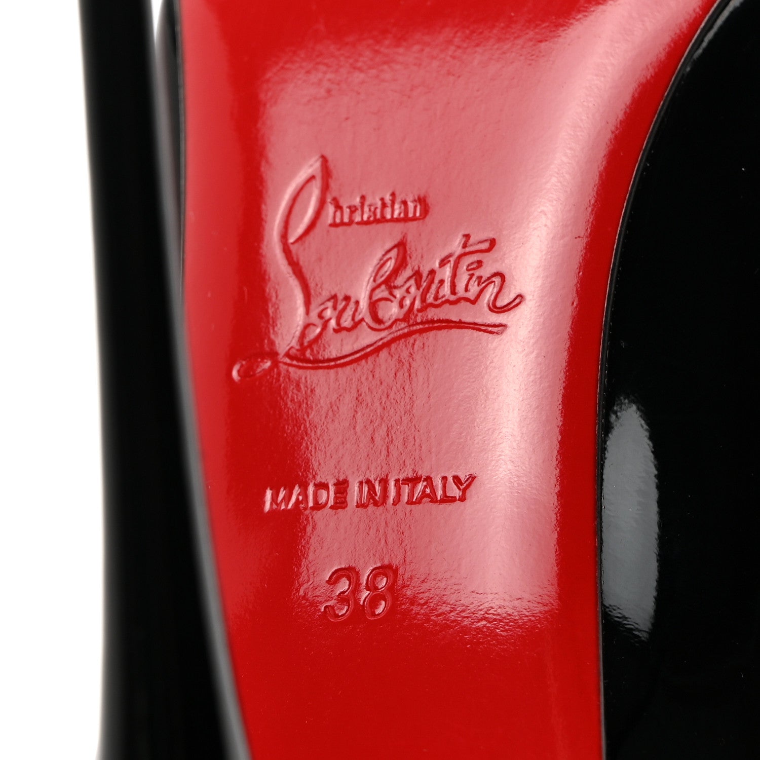 Christian Louboutin Patent So Kate 100 Pumps 38 Black 7 of 7