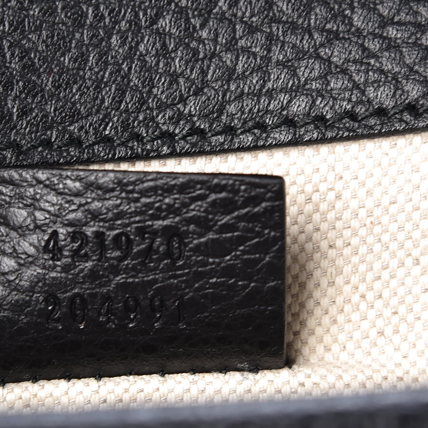 Gucci Calfskin Mini Dionysus Shoulder Bag Black 7 of 7