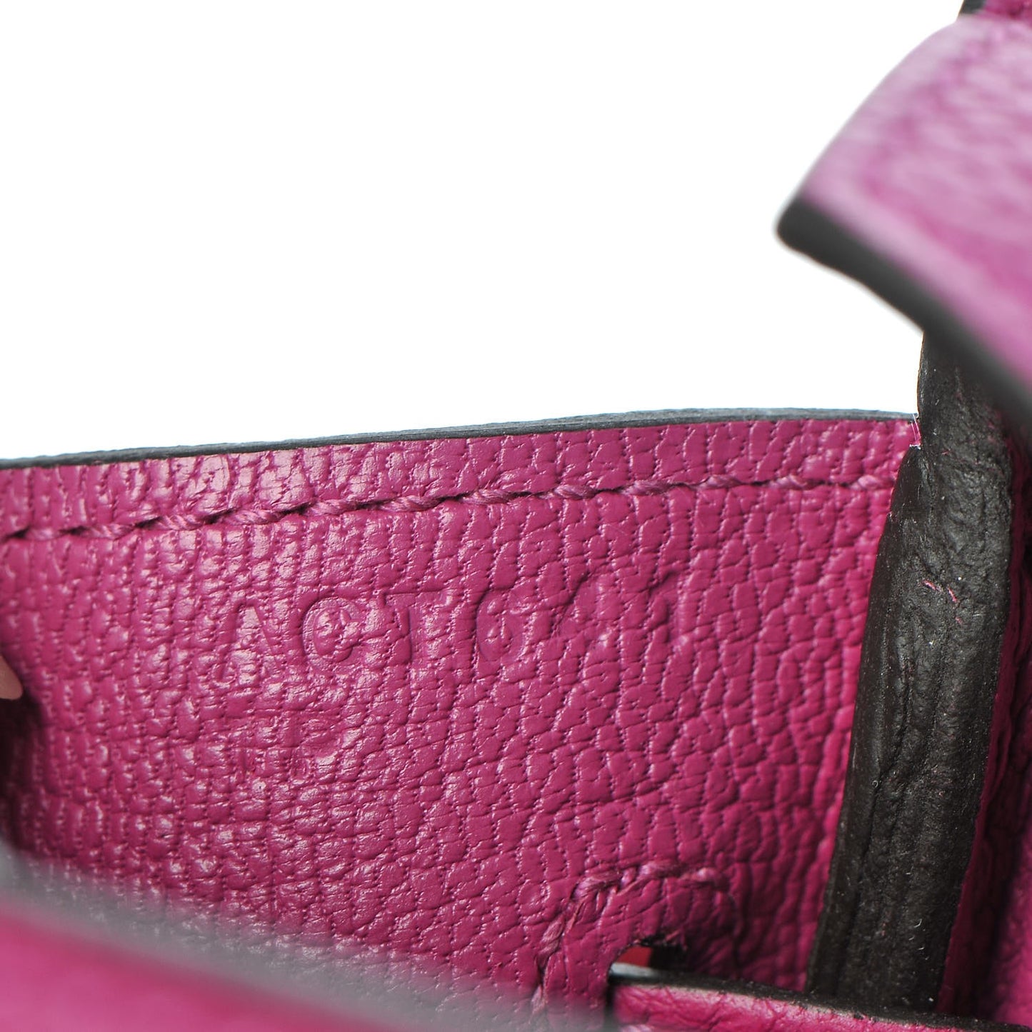 Togo Birkin 25 Rose Pourpre