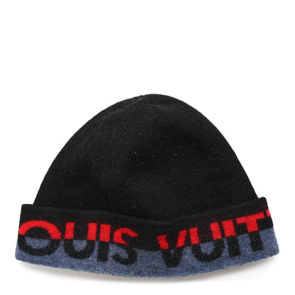 Louis Vuitton Wool Horizon Beanie Hat Rouge Blue 1 of 5